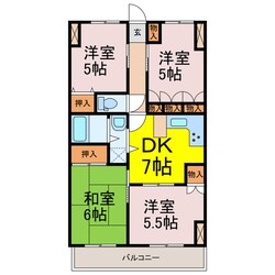 SSKグリーンパーク加須の物件間取画像